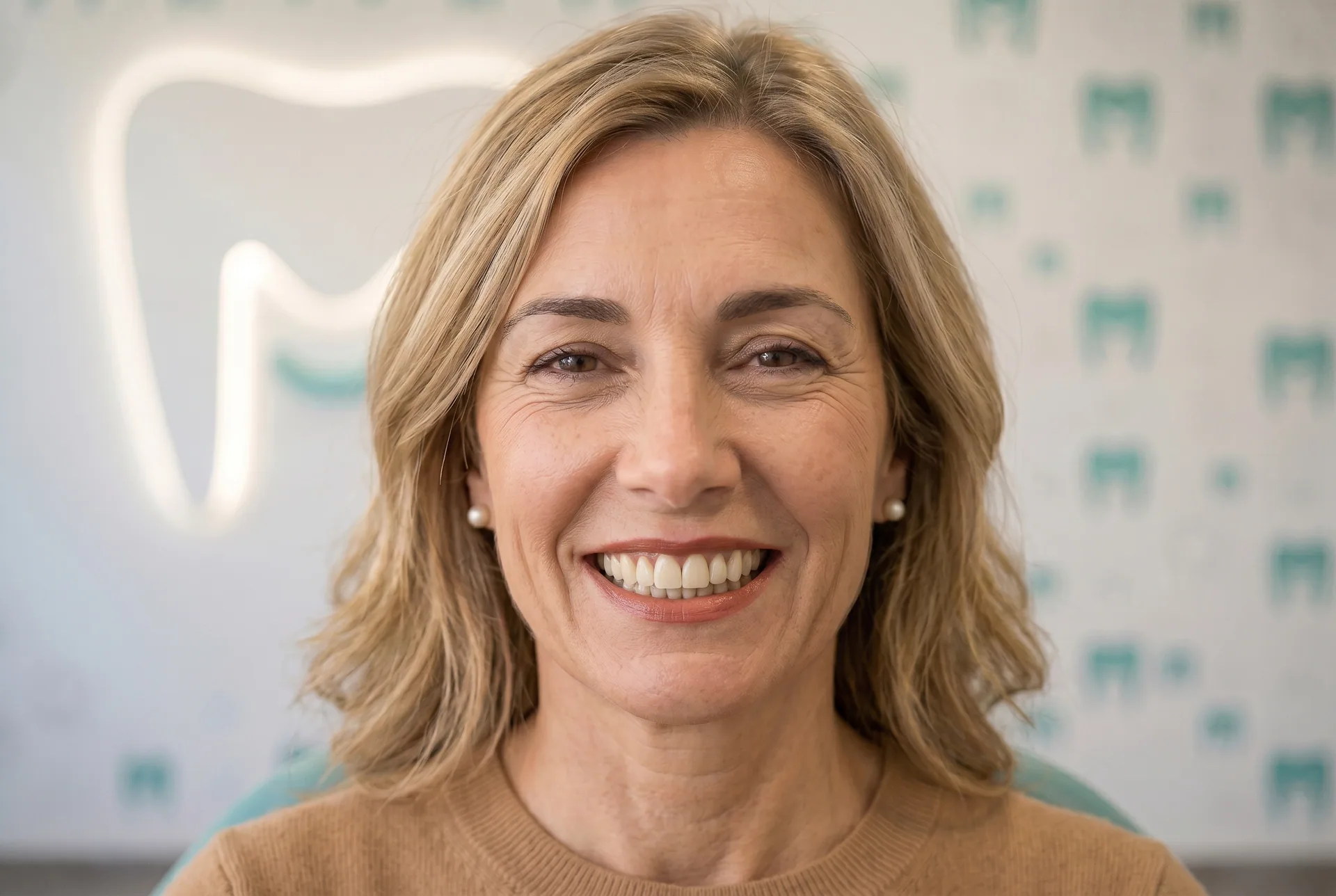 Caso de renovación estética anterior con carillas Emax después — MAKEDA Barcelona